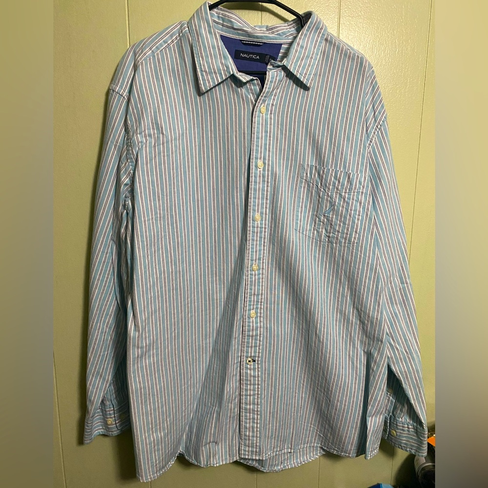 Mens NWT Nautica Button Down Shirt